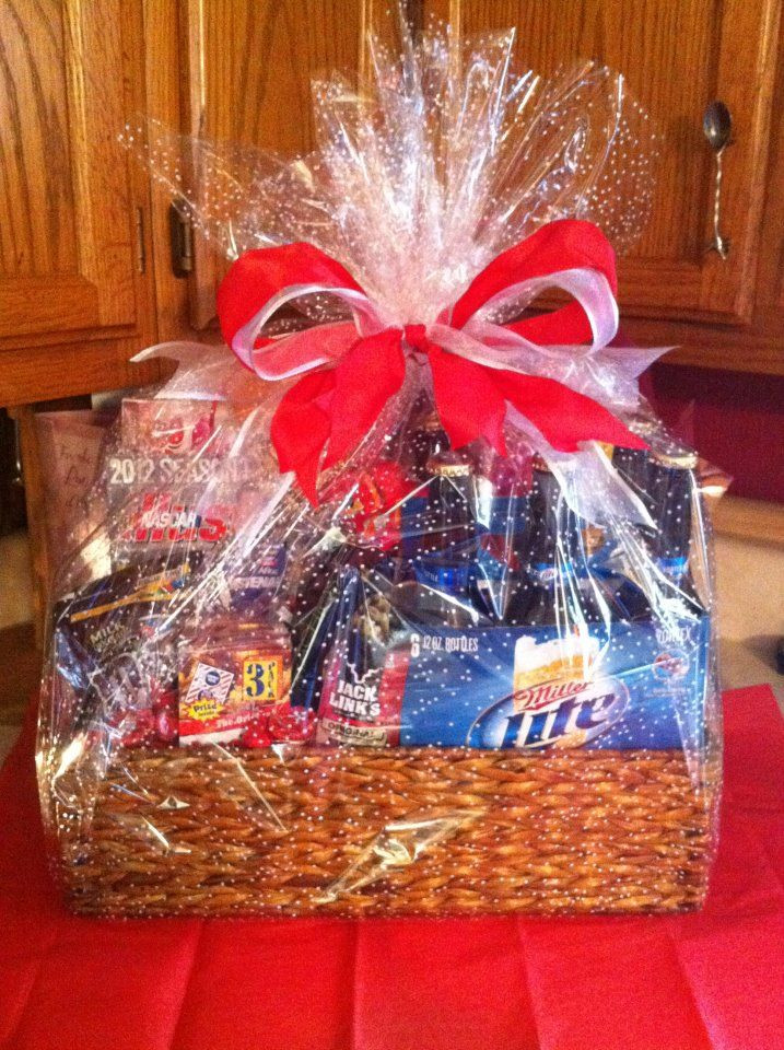 Mens Valentine Gift Basket Ideas
 42 best Gift Baskets for Men images on Pinterest