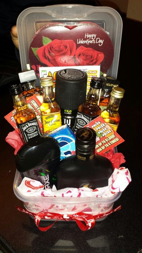 Mens Valentine Gift Basket Ideas
 Mans Valentine s day t