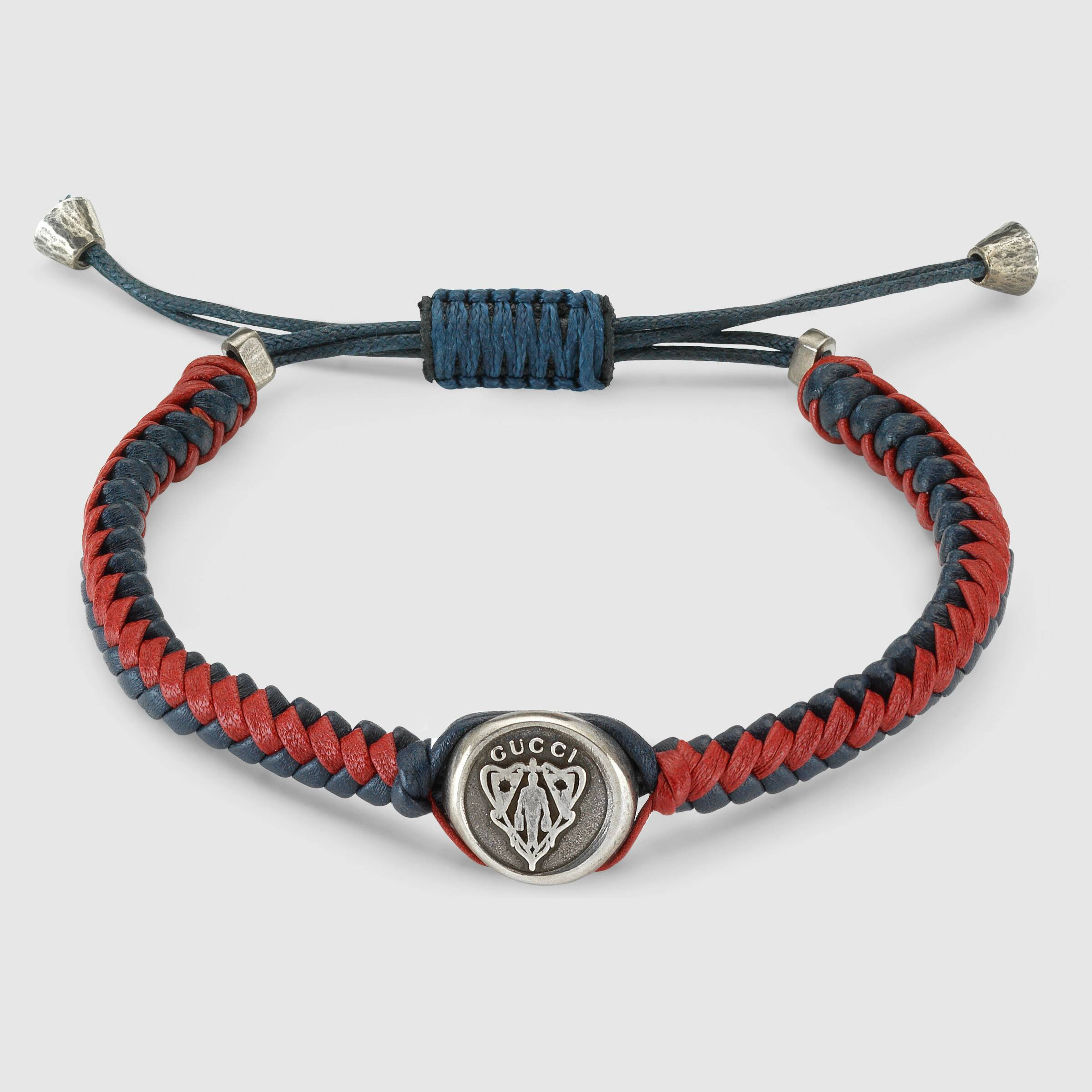 Mens Woven Bracelets
 Woven leather bracelet Gucci Men s Bracelets J