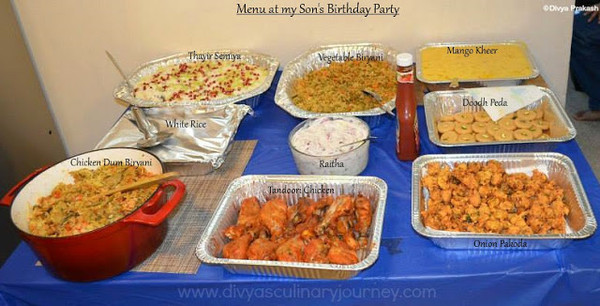 Menu Ideas For A Birthday Dinner Party
 Kids Birthday Party Food Ideas India