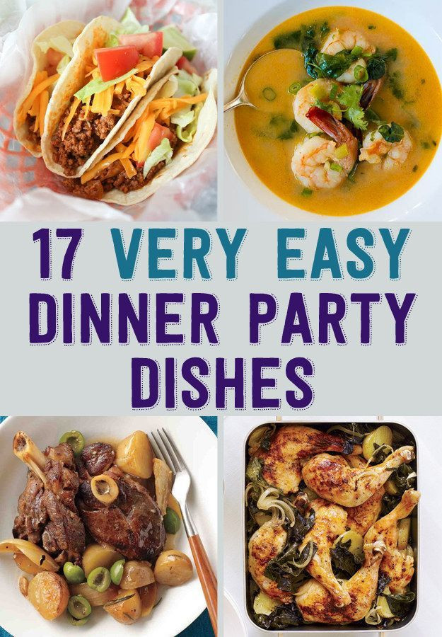 Menu Ideas For A Birthday Dinner Party
 17 Easy Recipes For A Dinner Party