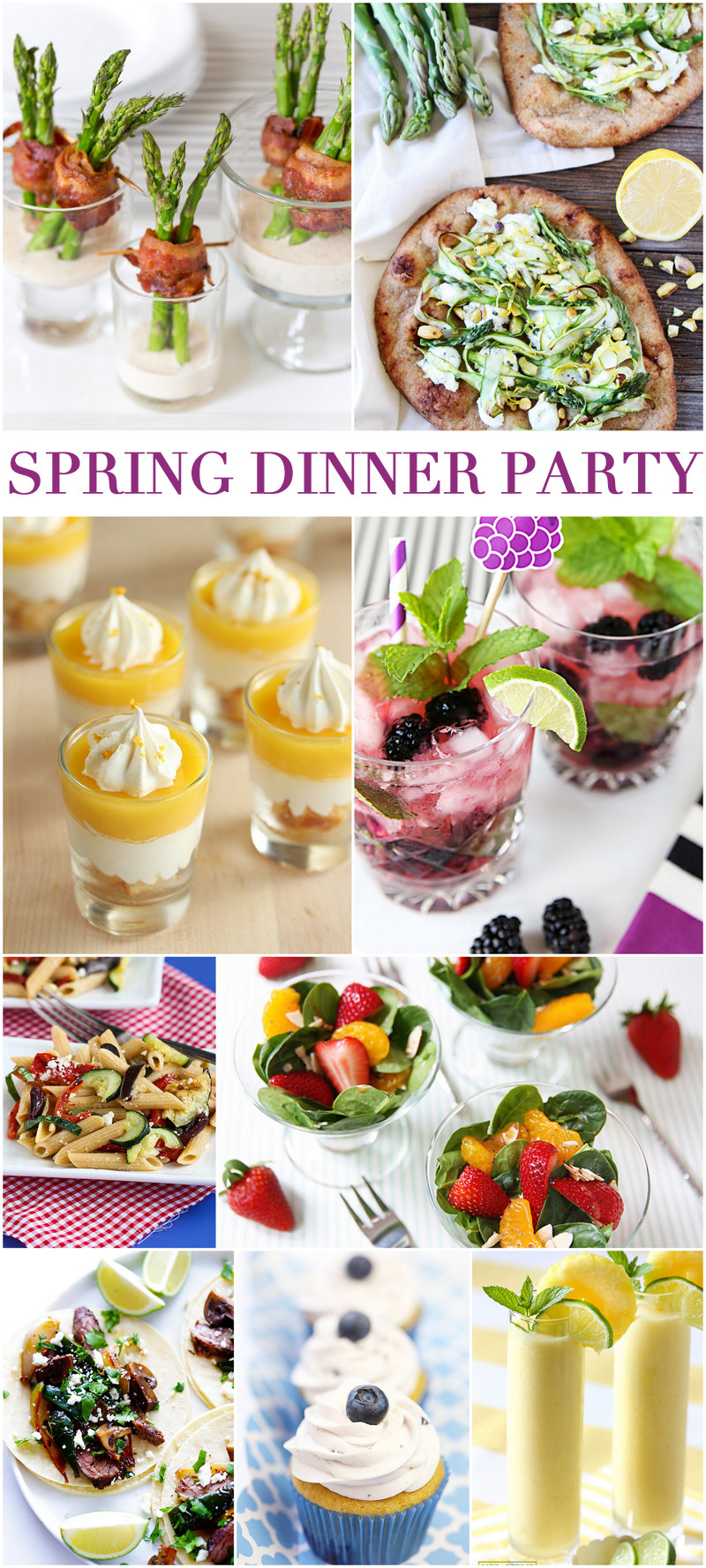 Menu Ideas For A Birthday Dinner Party
 Host a Spring Dinner Party in Style