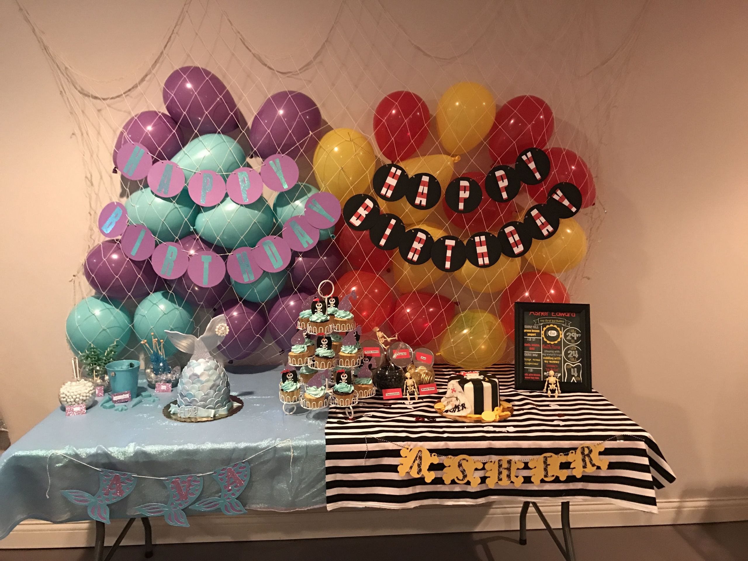 Mermaid And Pirate Party Ideas
 Mermaid and pirate birthday party