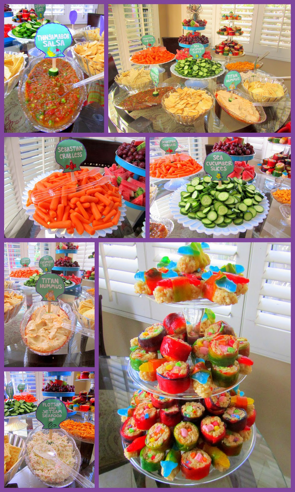 Mermaid Birthday Party Food Ideas
 My Very PINTERESTing Project Under the Sea Mermaid Party