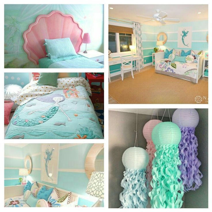 Mermaid Decor For Kids Room
 The 25 best Mermaid bedroom ideas on Pinterest
