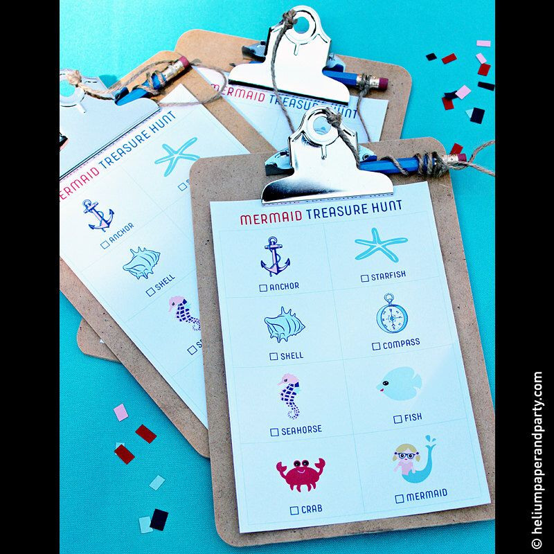 Mermaid Party Game Ideas
 Pin by Kelly Allen on Mia 7th bday