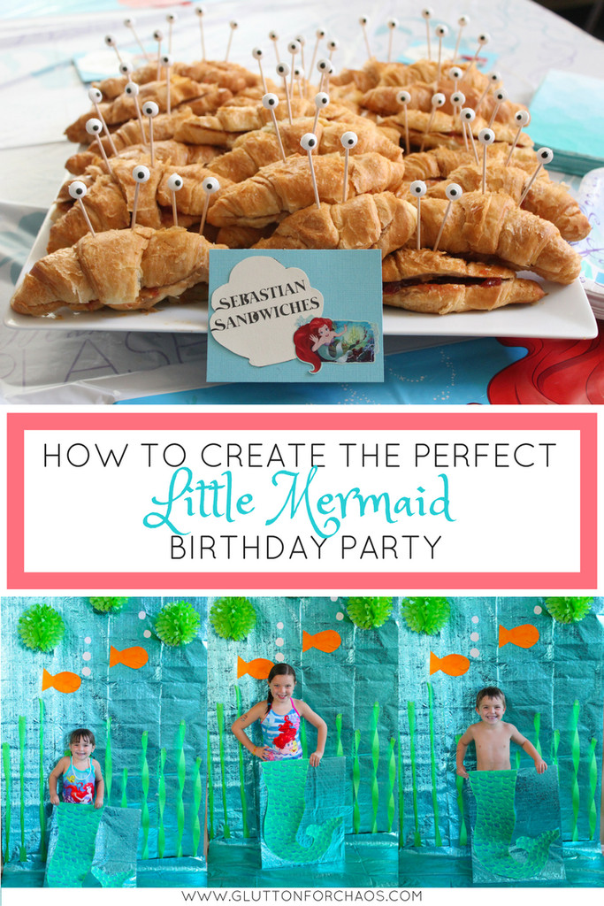 Mermaid Party Ideas 4 Year Old
 A Little Mermaid Birthday Party for a Sweet Four Year Old