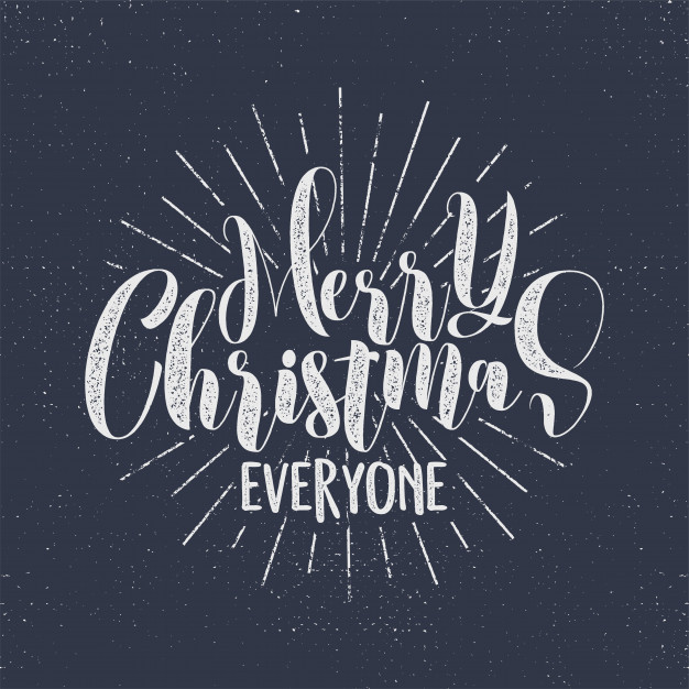Merry Christmas Everyone Quotes
 Merry christmas everyone quote Vector