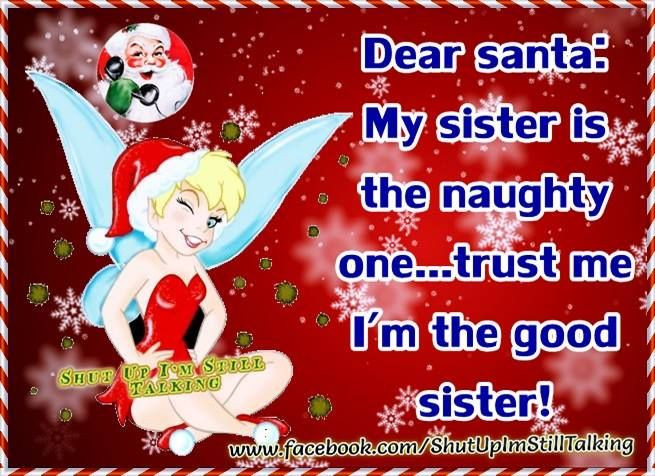 Merry Christmas Sister Quotes
 Merry Christmas Sisters ho ho ho