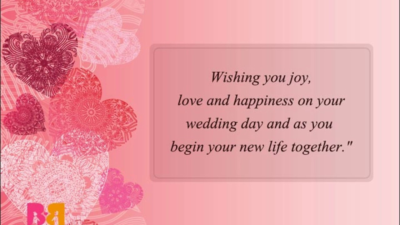 Message For Wedding Gift
 Wedding wishes messages and quotes Congratulations