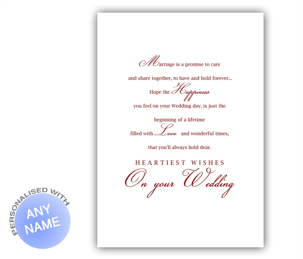 Message For Wedding Gift
 Wedding t card messages SDAnimalHouse