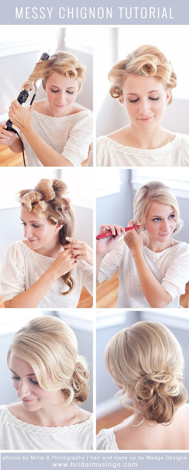Messy Bun Prom Hairstyles
 Messy Bun Hairstyle Tutorial Updos for Prom PoPular