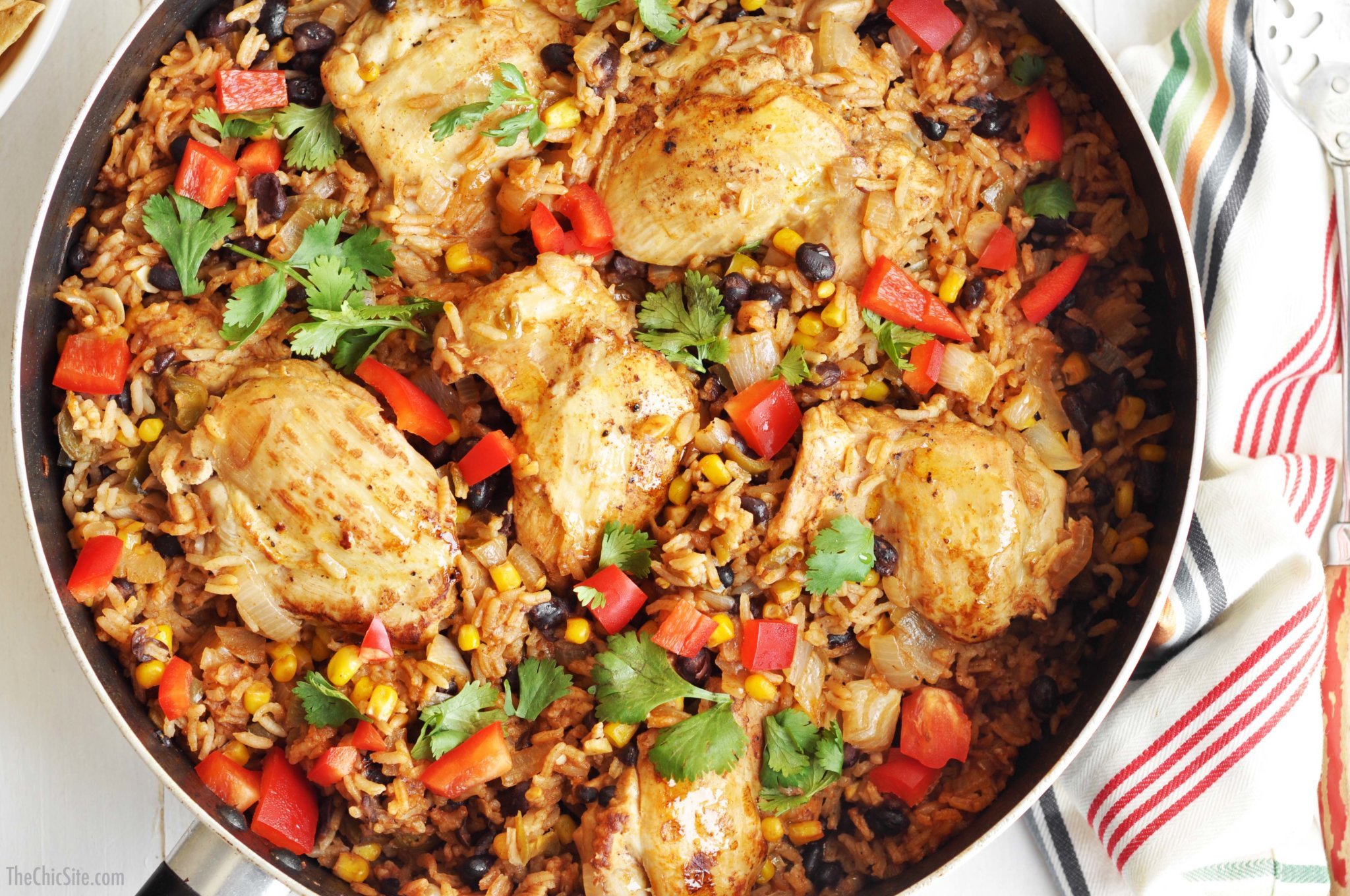 Mexican Chicken And Rice Recipes
 Chicken and Mexican Rice The Chic Site