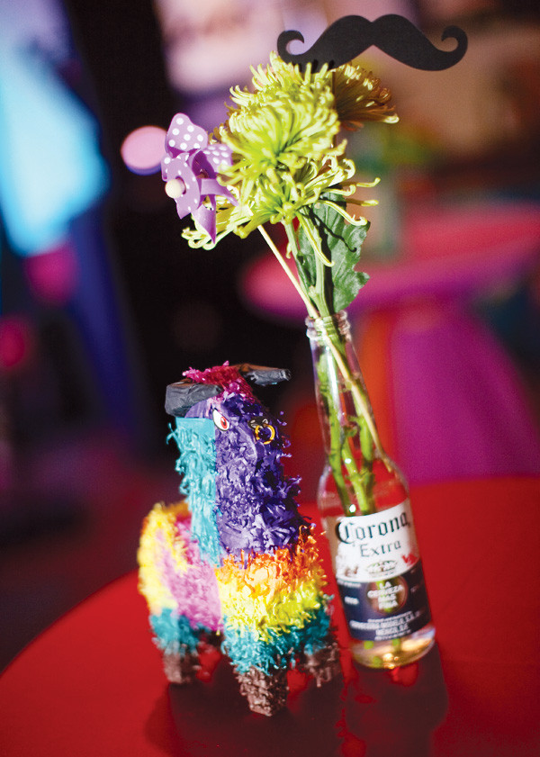 Mexican Engagement Party Ideas
 Colorful & Modern Fiesta Engagement Party Hostess with