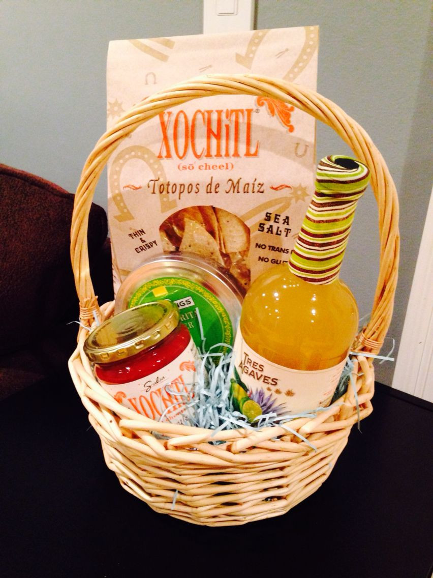 Mexican Food Gift Basket Ideas
 Mexican themed t basket includes chips and salsa salt