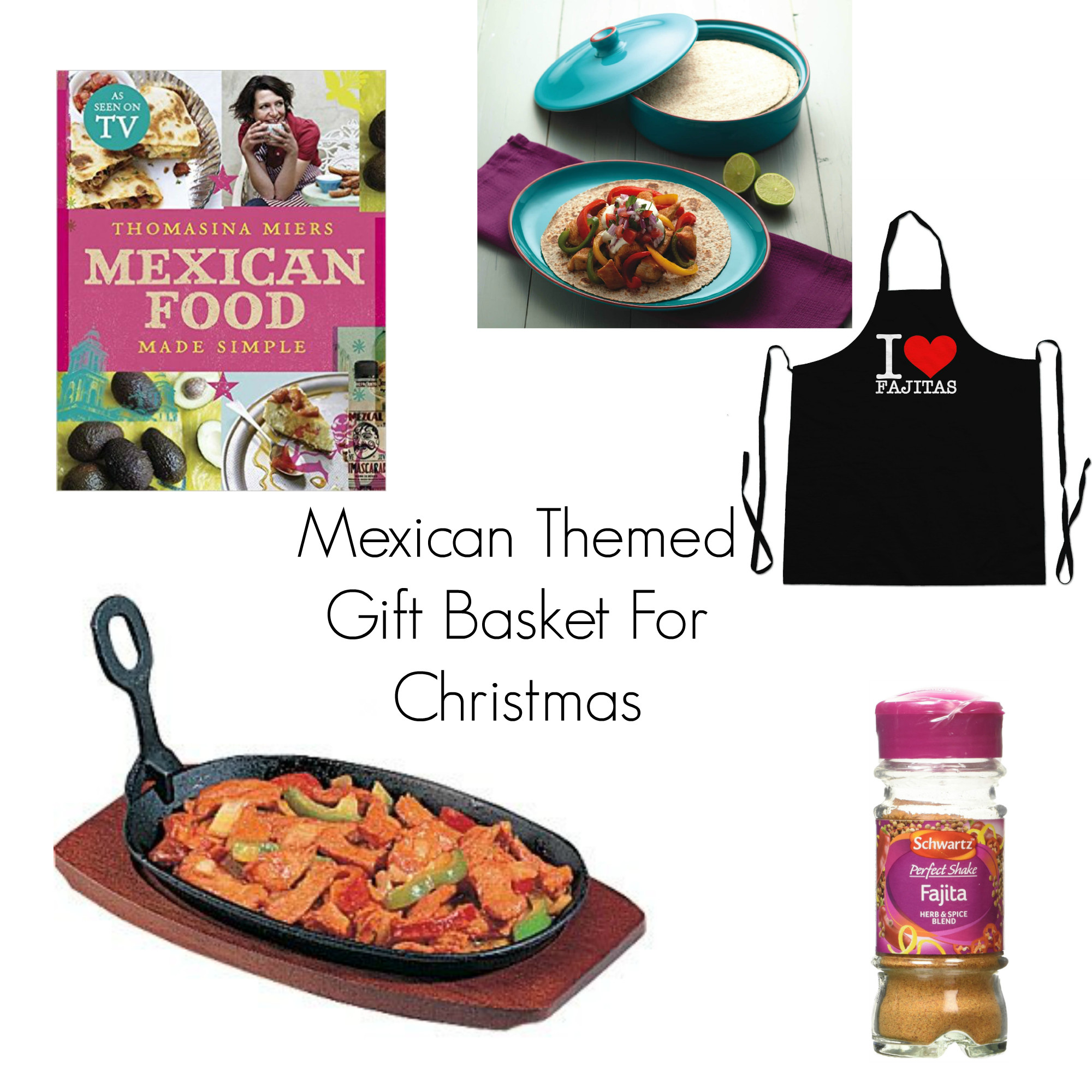 Mexican Food Gift Basket Ideas
 Mexican Themed Gift Basket For Christmas The Life Spicers