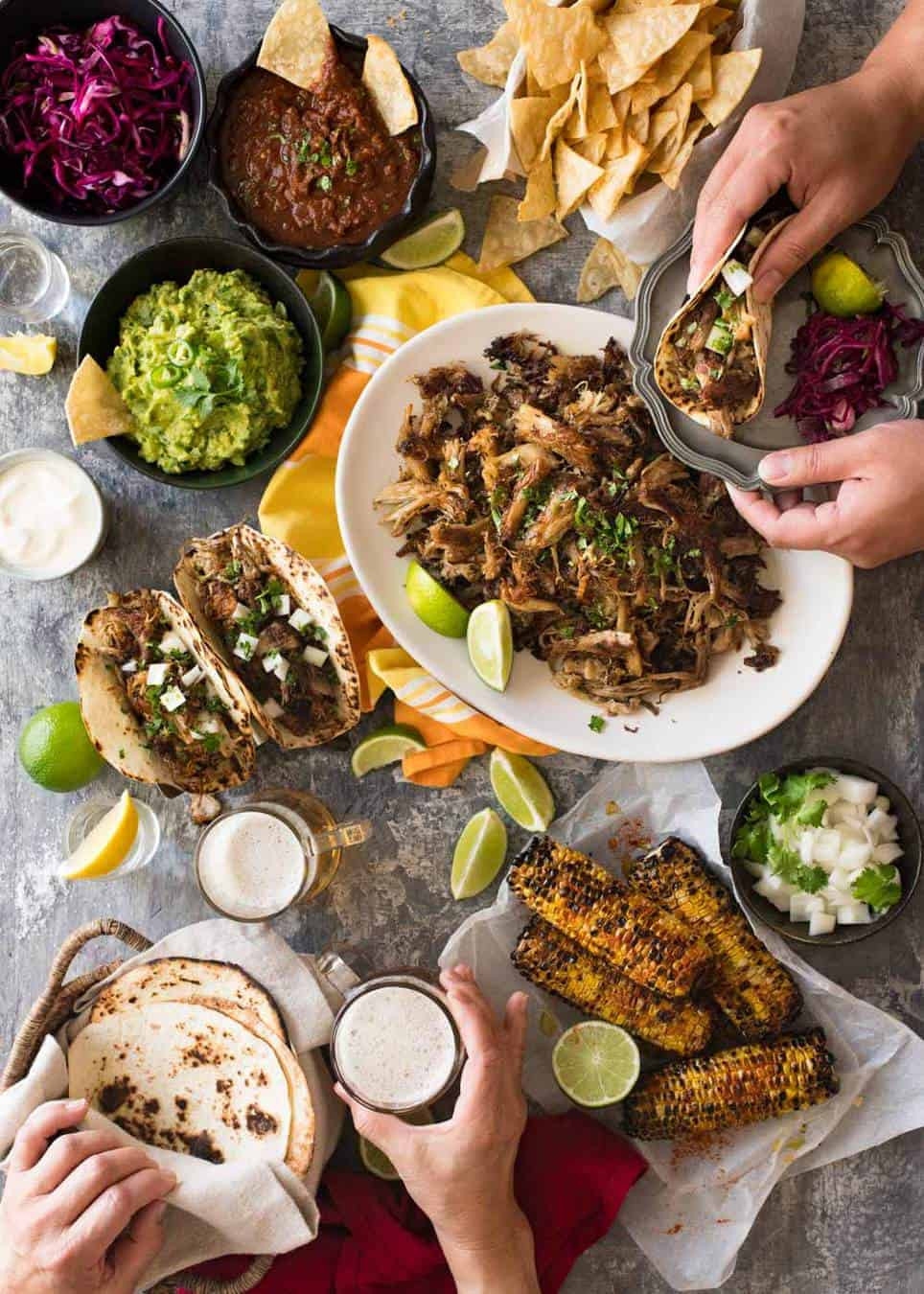 Mexican Food Ideas For Dinner Party
 A Big Mexican Fiesta That s Easy to Make