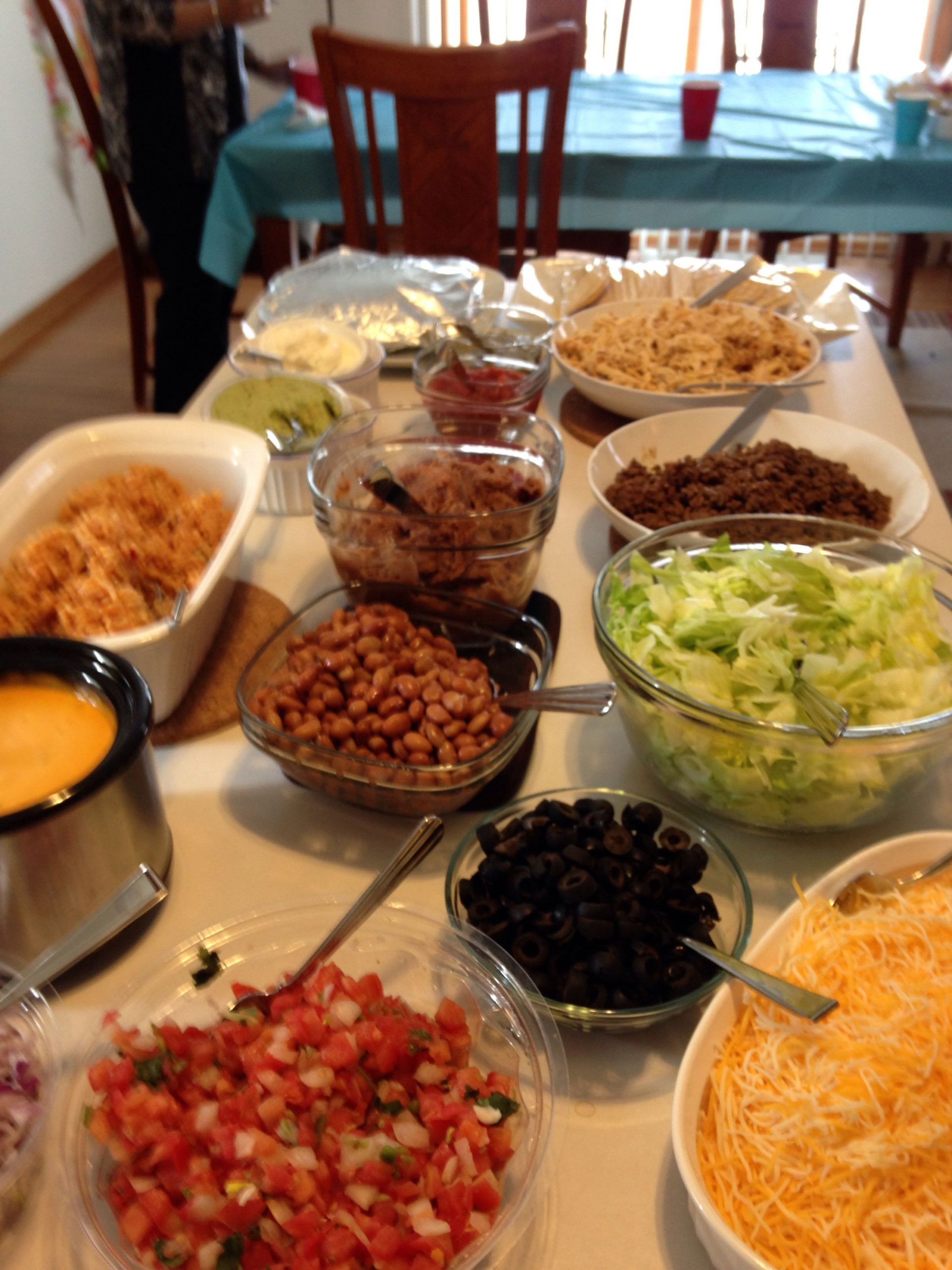 Mexican Food Ideas For Dinner Party
 Mexican Buffet Party idea For graduation party