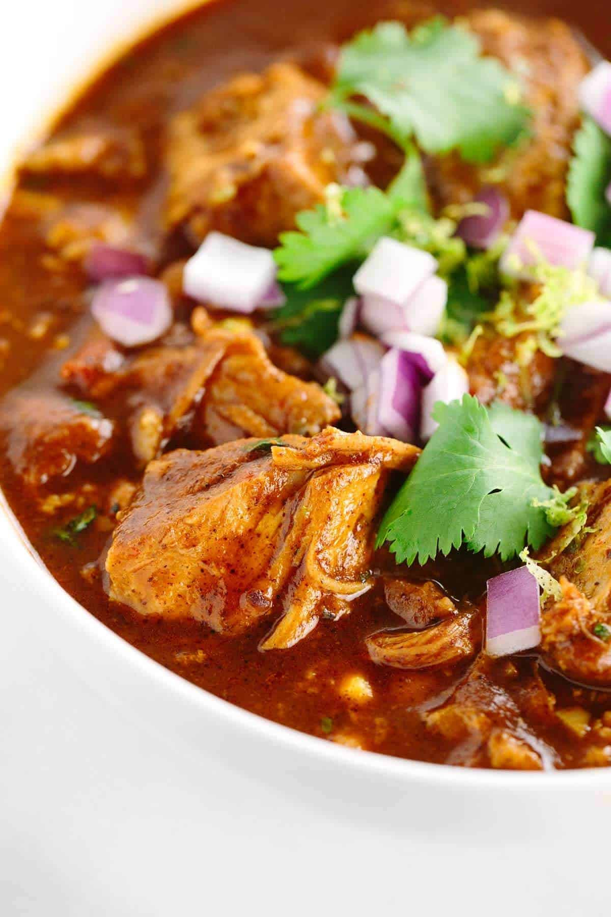 Mexican Pork Chop Recipes
 Slow Cooker New Mexican Red Pork Chili Recipe