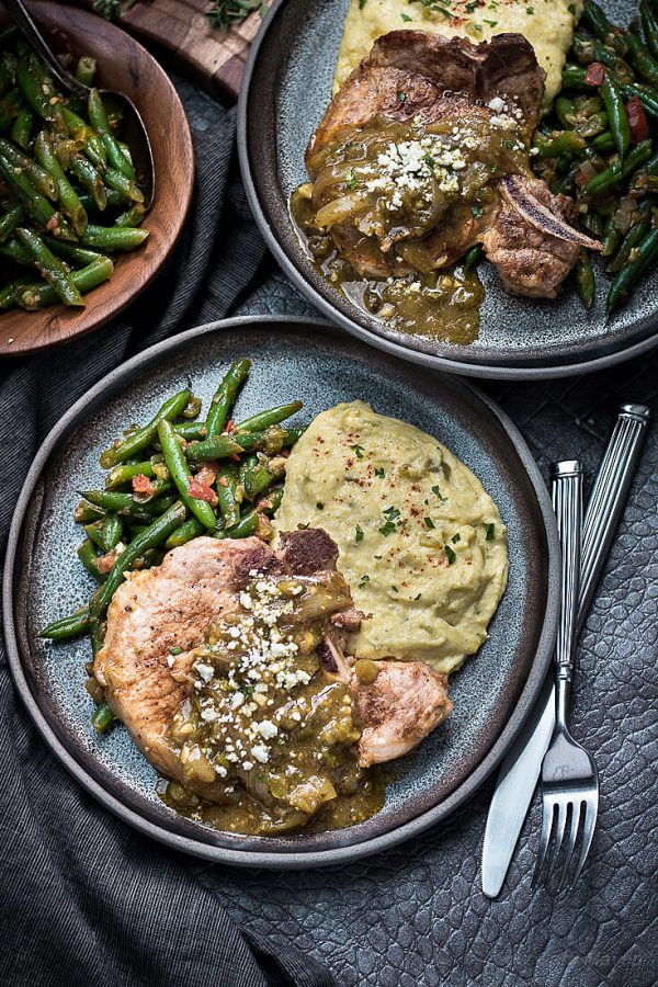 Mexican Pork Chop Recipes
 Mexican Pork Chops Recipe with Chile Chili Verde Sauce