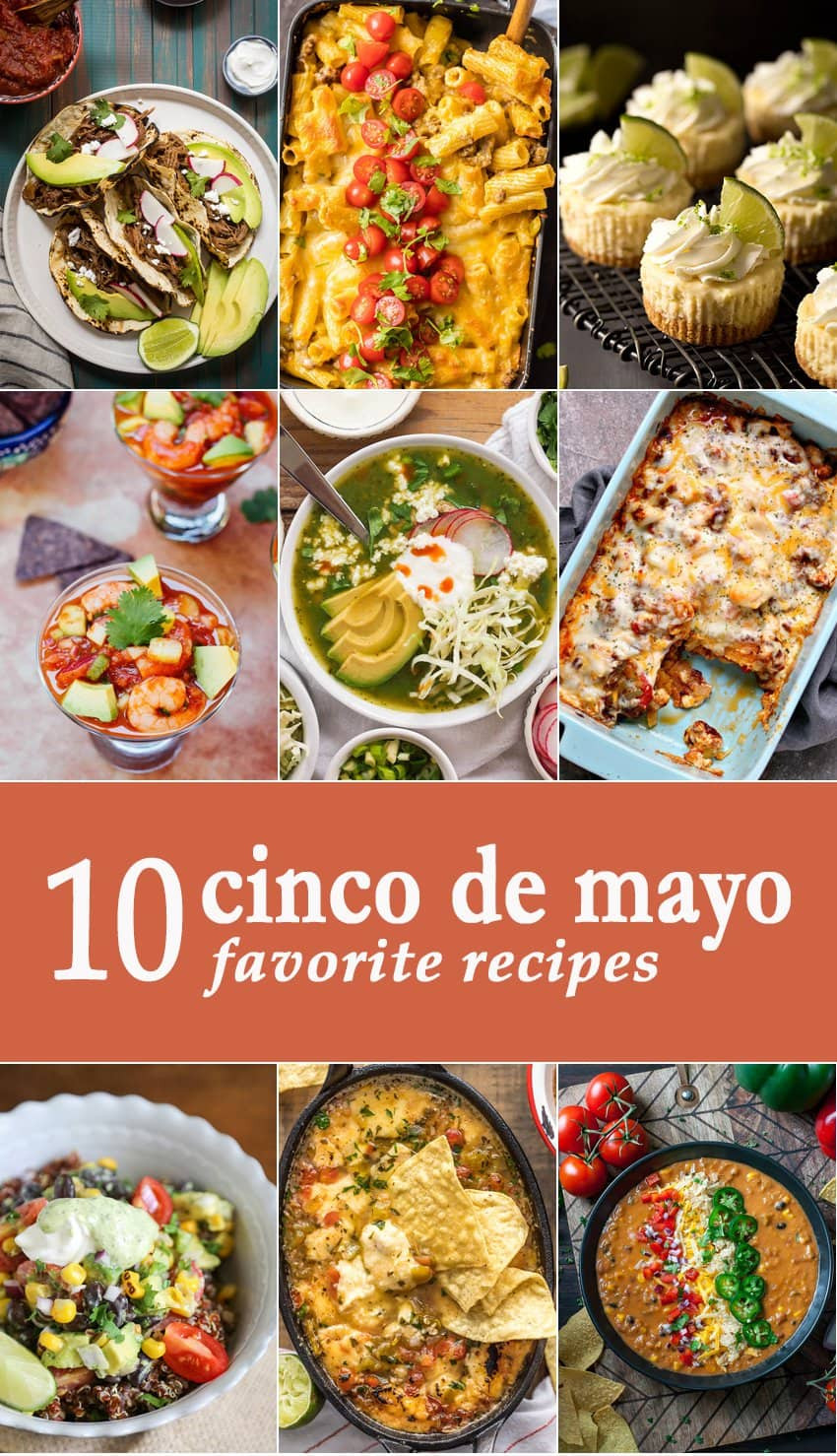 Mexican Recipes For Cinco De Mayo
 10 Favorite Cinco de Mayo Recipes The Cookie Rookie