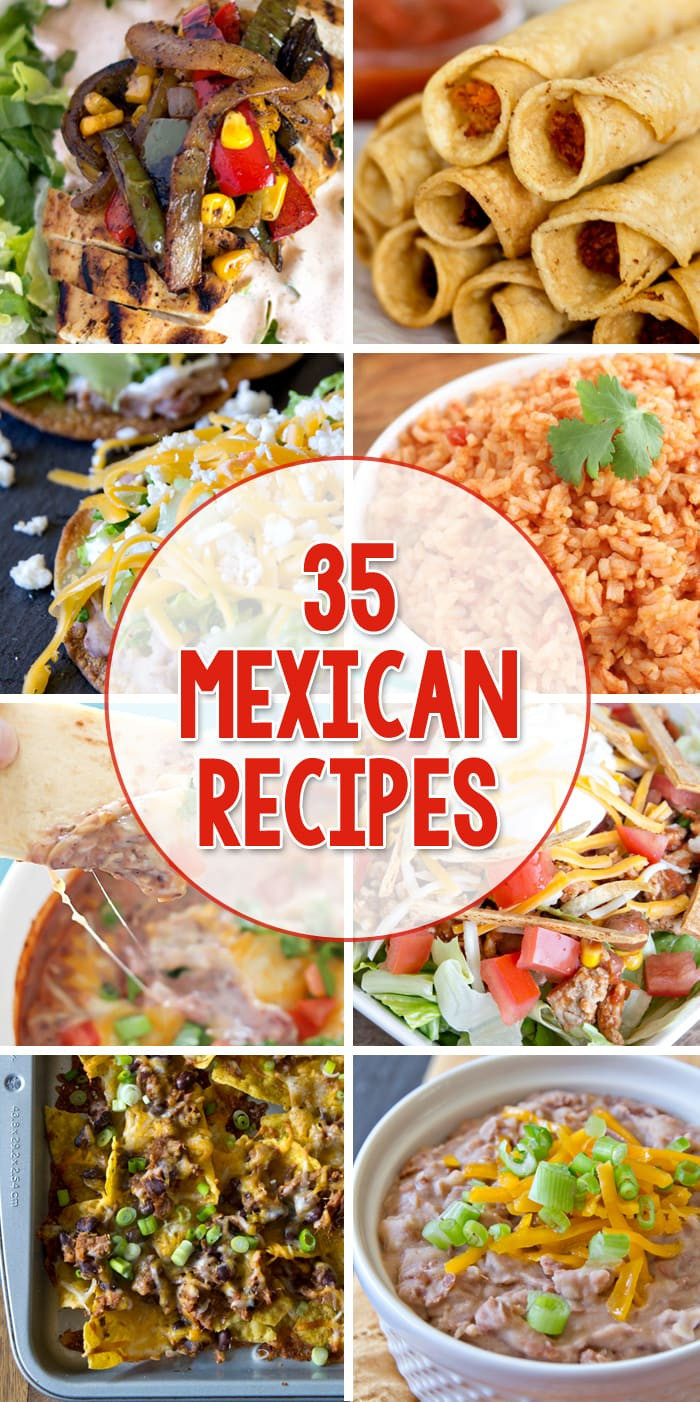 Mexican Recipes For Cinco De Mayo
 35 Mexican Recipes for Cinco de Mayo