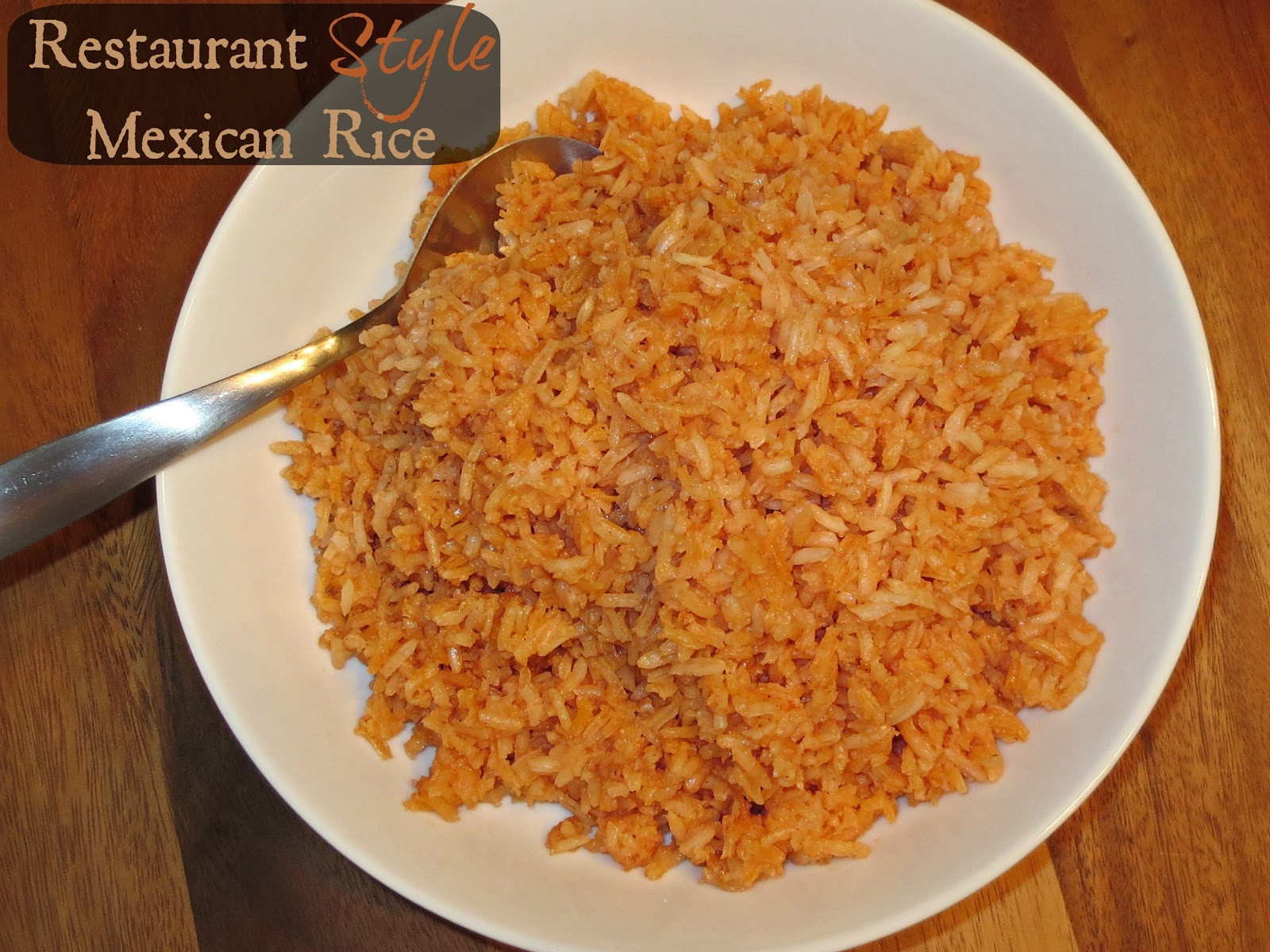 Mexican Restaurant Rice
 Kaitlin in the Kitchen Restaurant Style Mexican Rice