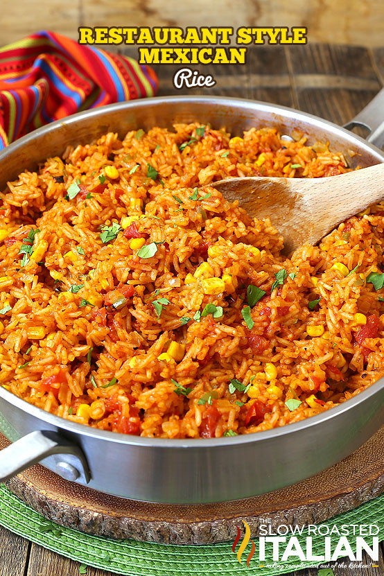 Mexican Restaurant Rice
 Restaurant Style Mexican Rice With VIDEO