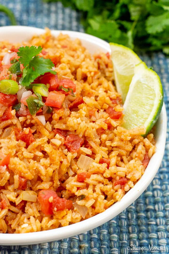 Mexican Spanish Rice
 Easy Homemade Mexican Rice Spanish Rice Flavor Mosaic