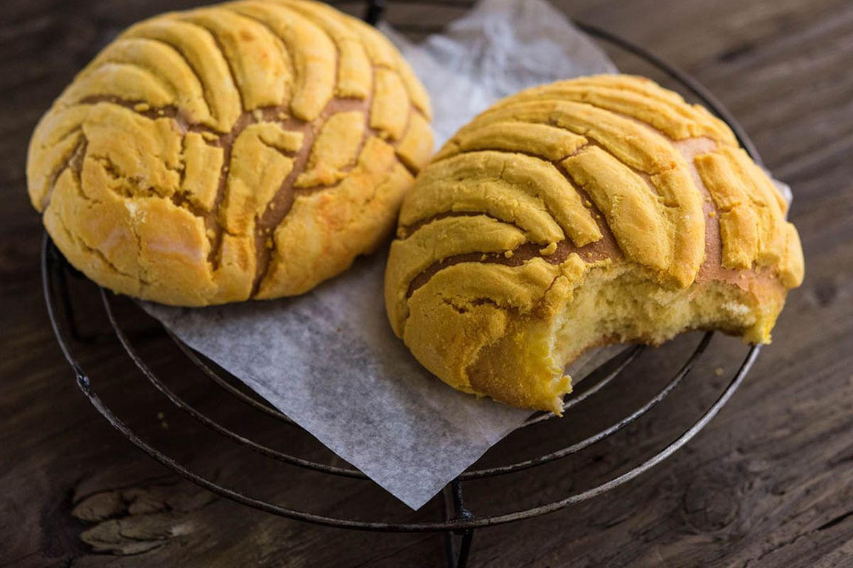 Mexican Sweet Bread
 Mexican Conchas The Cookie Topped Bread With a Mysterious