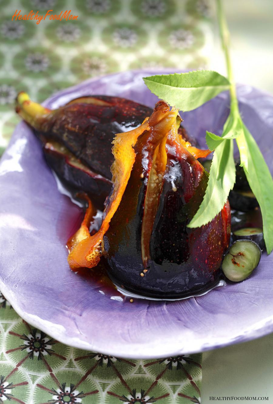 Mexican Tarragon Recipes
 Black figs confit with Mexican tarragon Healthy Food Mom