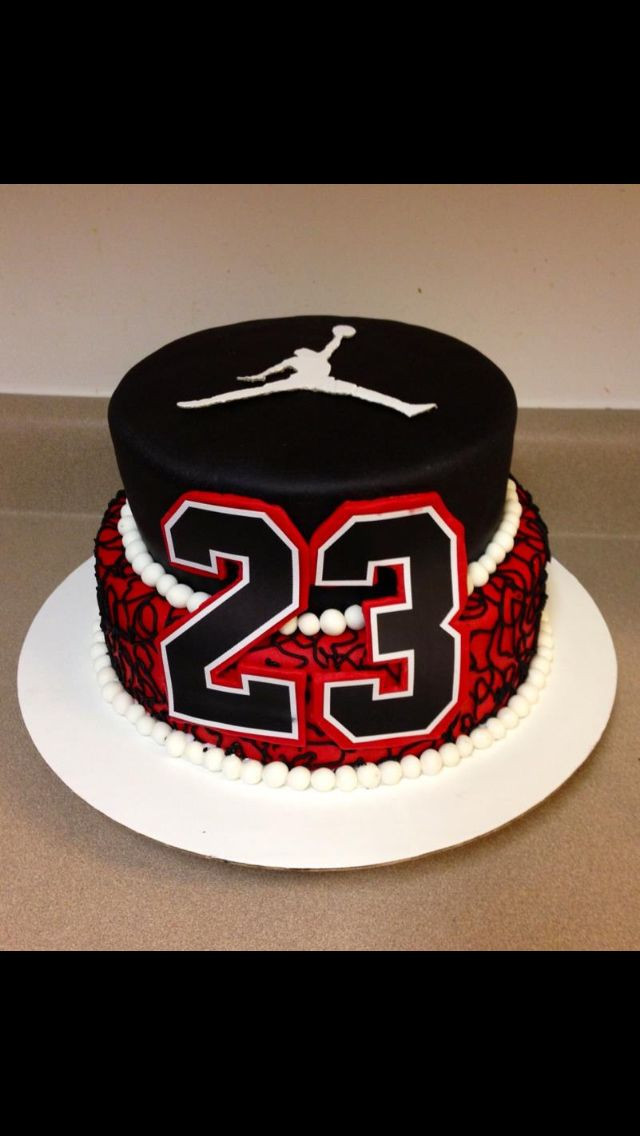 Michael Jordan Birthday Cake
 17 Best images about Jordan cakes on Pinterest
