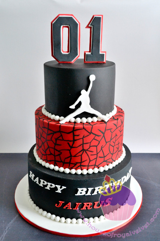 Michael Jordan Birthday Cake
 Michael Jordan Cake by House of Royal Velvet located in