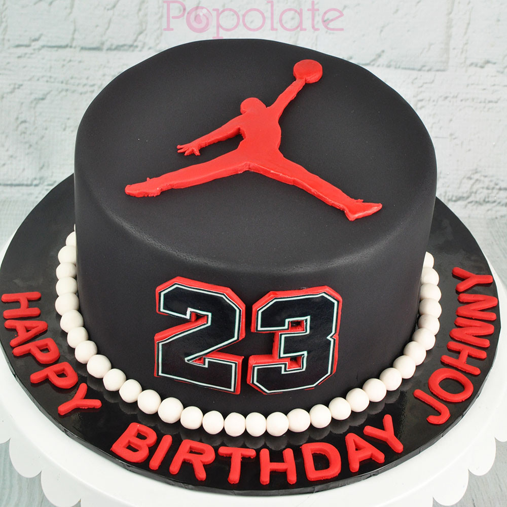 Michael Jordan Birthday Cake
 Basketball Cupcakes