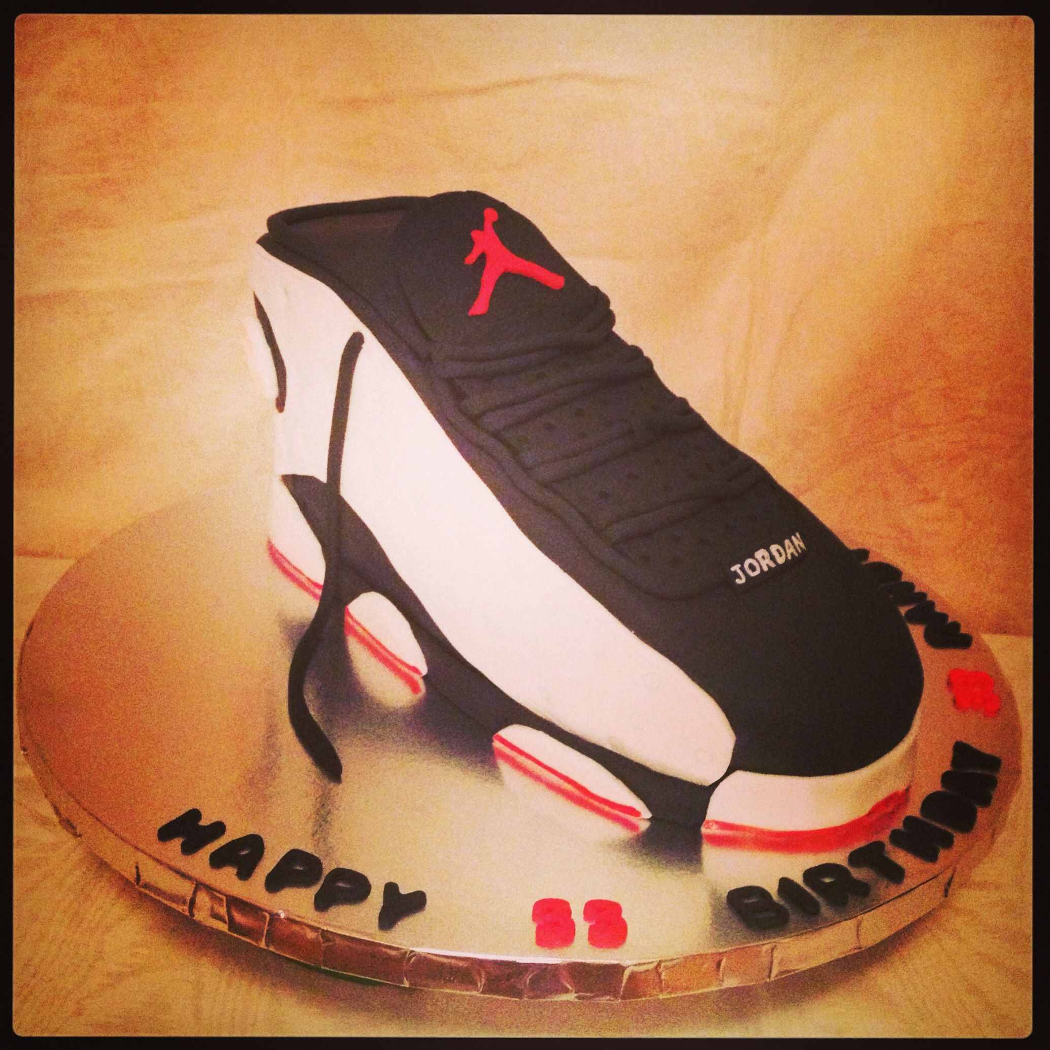 Michael Jordan Birthday Cake
 Michael Jordan cake The Bakers Raq