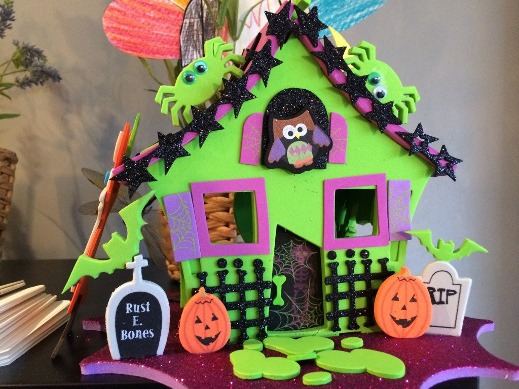 Michaels Crafts For Kids
 A Day f School Equals Halloween Crafts For Kids From