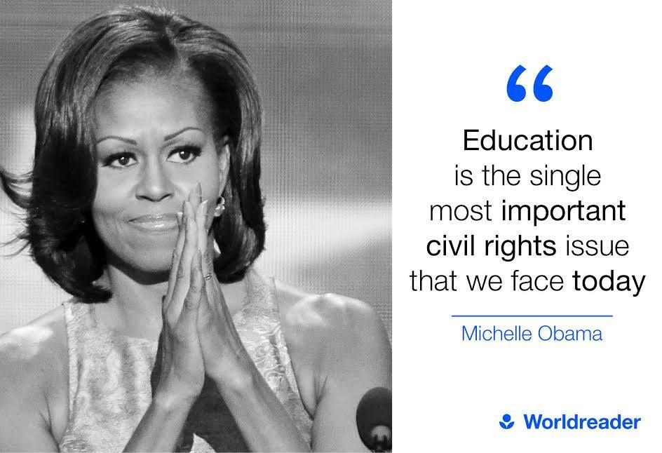 Michelle Obama Education Quotes
 michelle obama quote Google Search