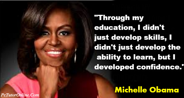 Michelle Obama Education Quotes
 50 Best Michelle Obama Quotes