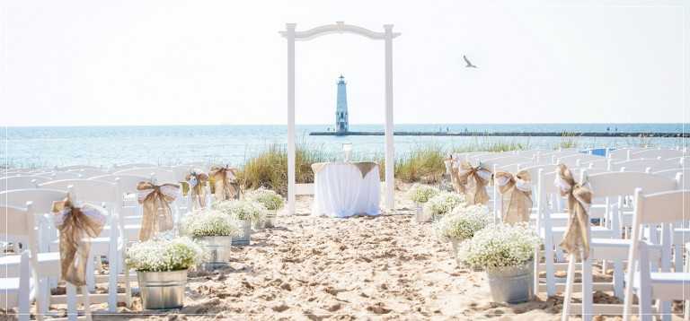 Michigan Beach Weddings
 Lake Michigan Beach Weddings