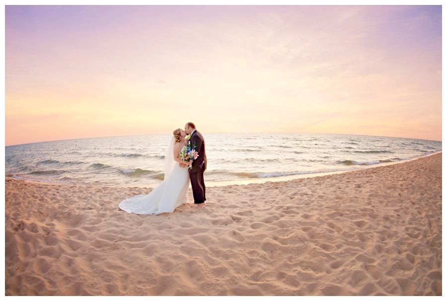 Michigan Beach Weddings
 Tunnel Park Beach Wedding