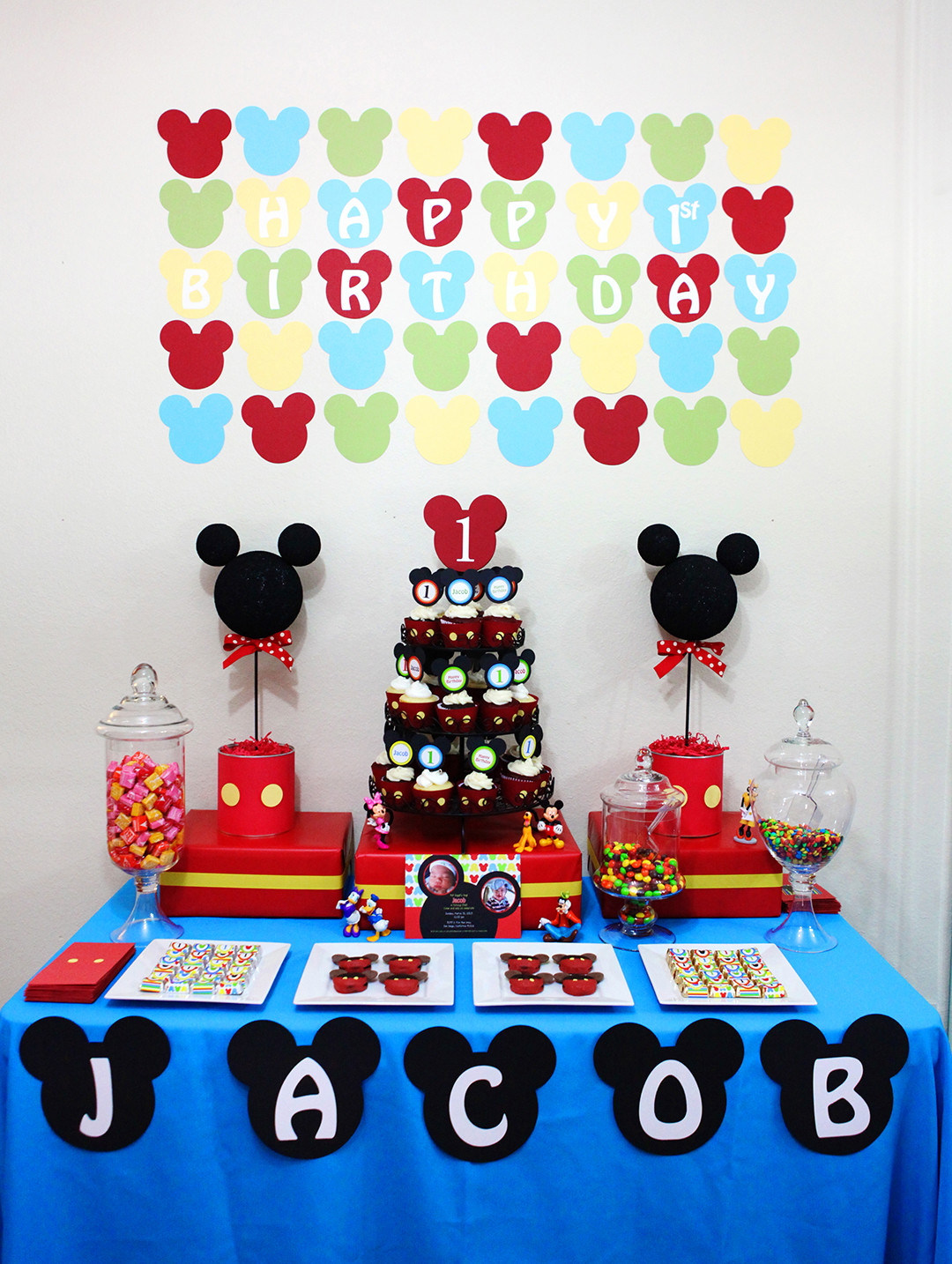 Mickey Birthday Party Ideas
 Invitation Parlour Mickey Mouse Birthday Party