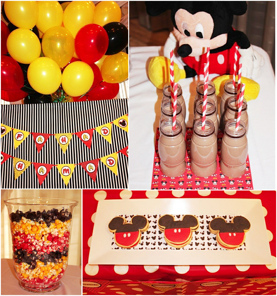 Mickey Birthday Party Ideas
 A Retro Mickey Inspired Birthday Party Party Ideas