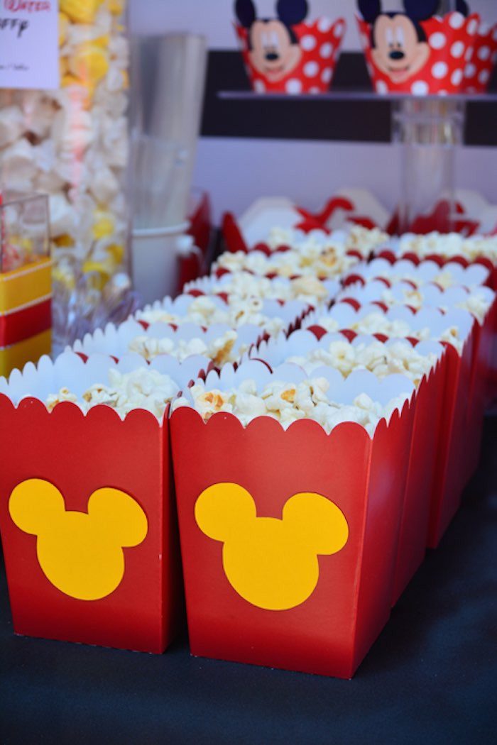 Mickey Birthday Party Ideas
 Kara s Party Ideas Mickey Mouse 1st Birthday Party via