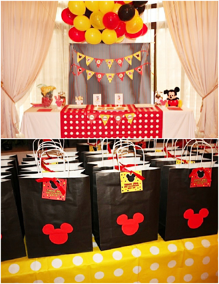 Mickey Birthday Party Ideas
 A Retro Mickey Inspired Birthday Party Party Ideas