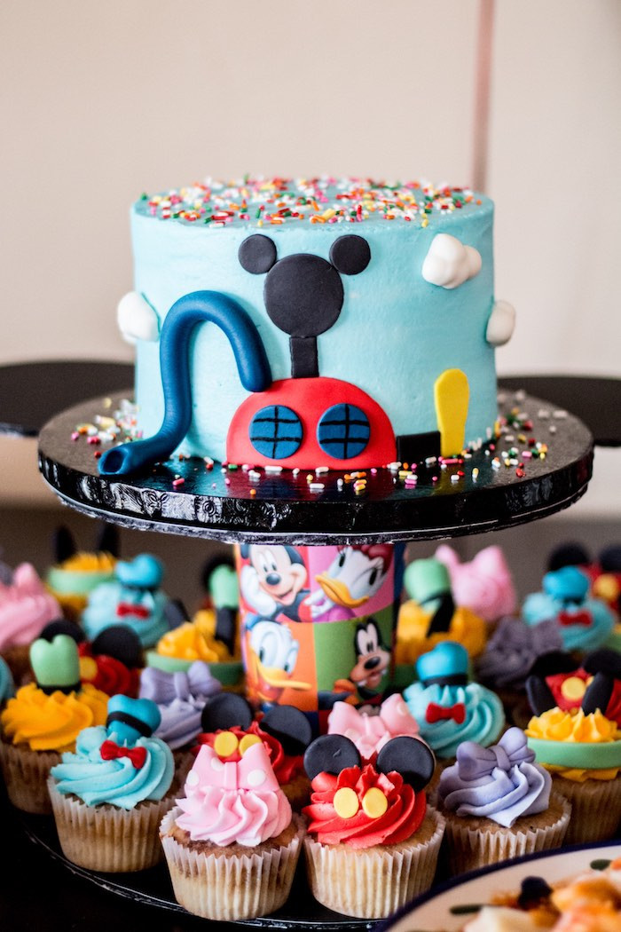 Mickey Birthday Party Ideas
 Kara s Party Ideas Mickey Mouse Clubhouse Themed Birthday
