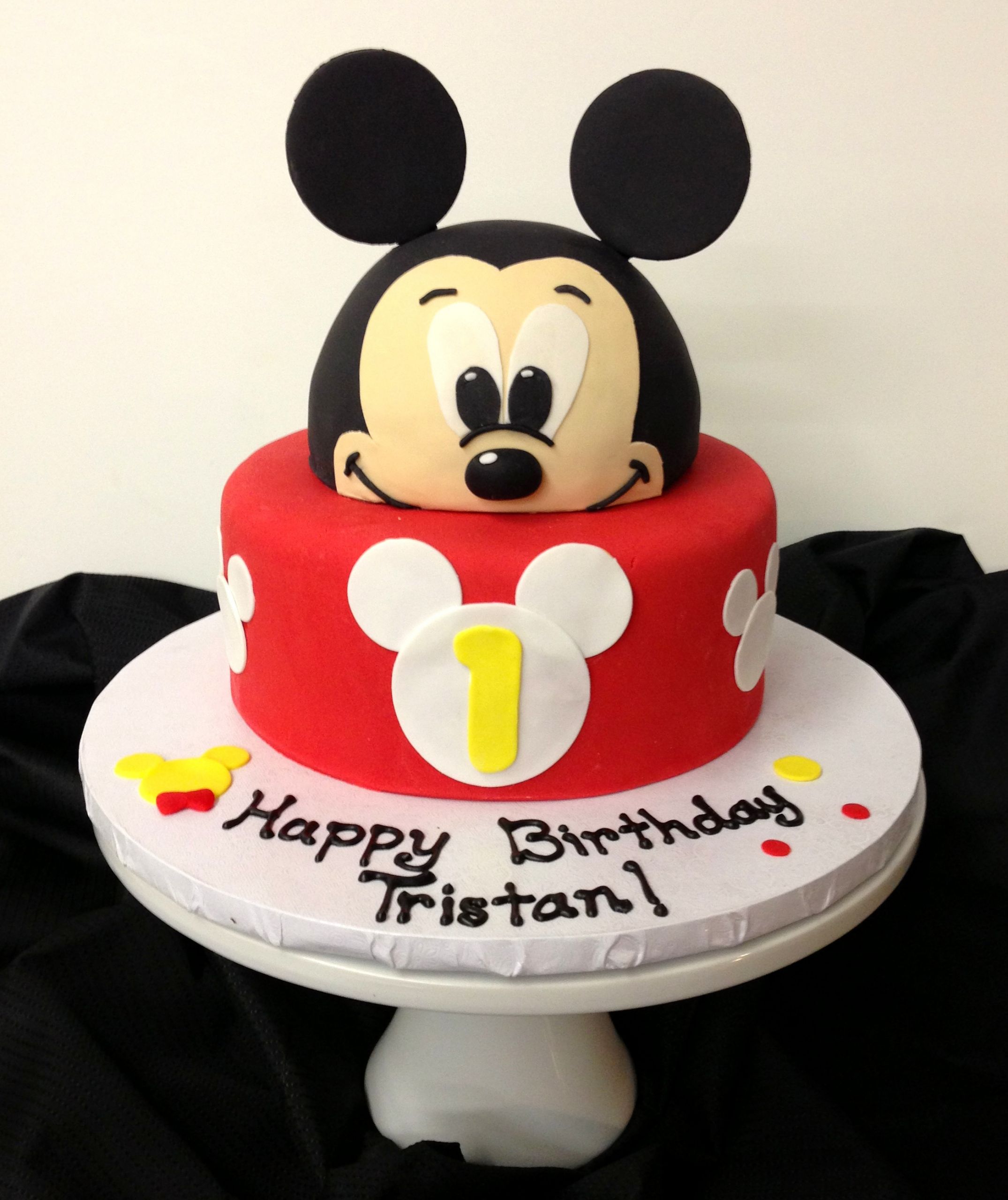 Mickey Mouse 1st Birthday Cake
 Birthdays & Babies