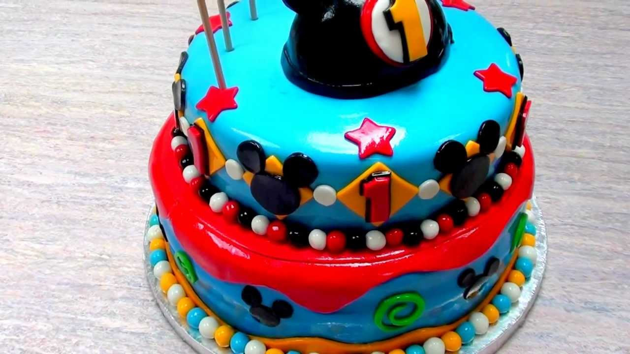 Mickey Mouse 1st Birthday Cake
 THE CAKE DON THE MICKEY MOUSE 1st Birthday Cake