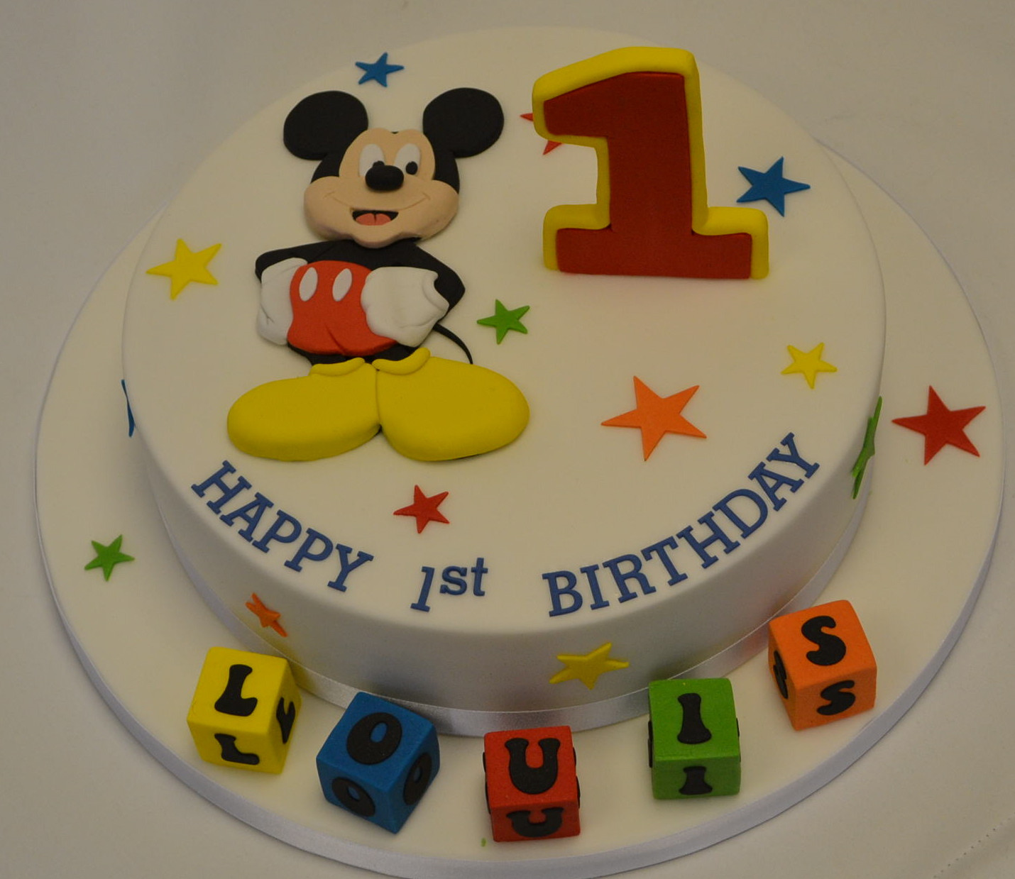 Mickey Mouse 1st Birthday Cake
 Mickey Mouse 1st Birthday Cake Celebration Cakes Cakeology