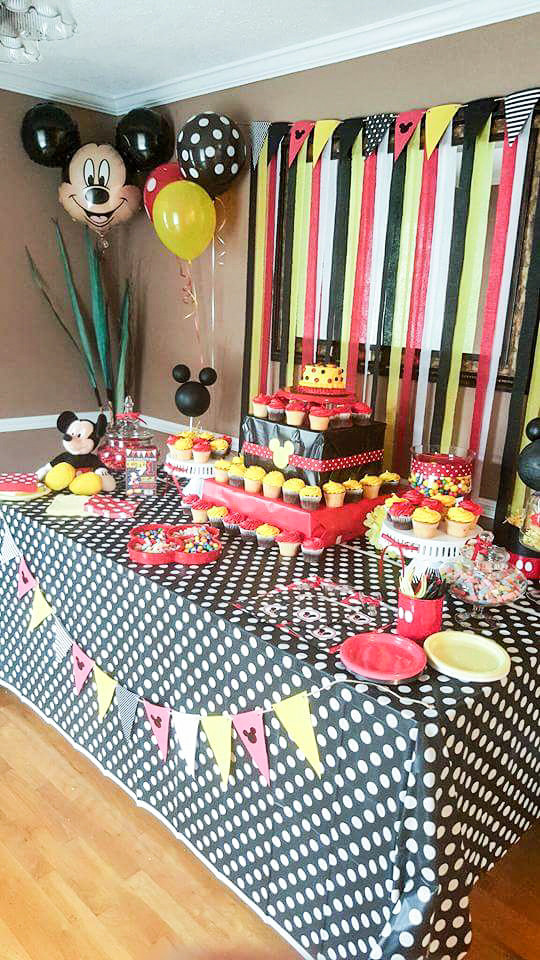Mickey Mouse Birthday Decorations DIY
 DIY Mickey Mouse Party Ideas Beautiful Eats & Things
