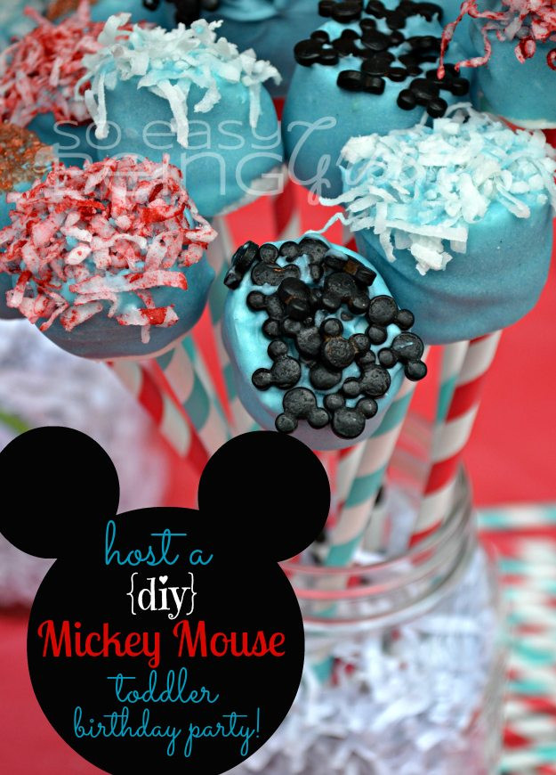 Mickey Mouse Birthday Decorations DIY
 It s a Mickey Mouse Birthday Party